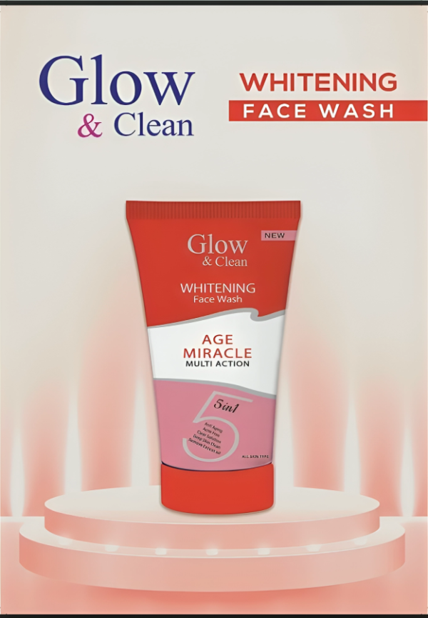 Glow & Clean age miracle face wash