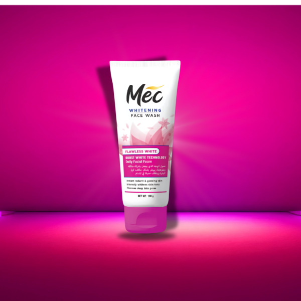 Mec Whitening Flawless White Face Wash 100m