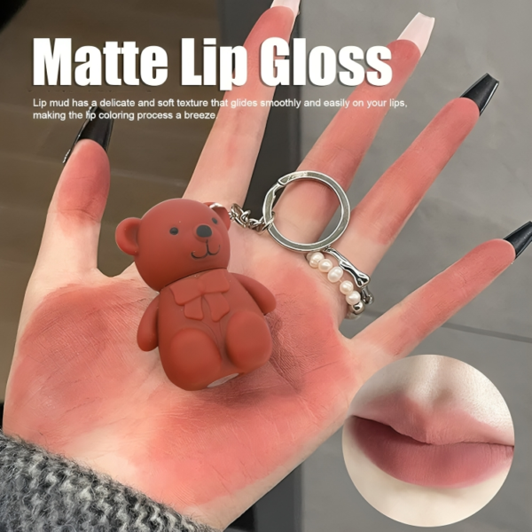 Kawaii Bear Velvet Matte Liquid LipGloss